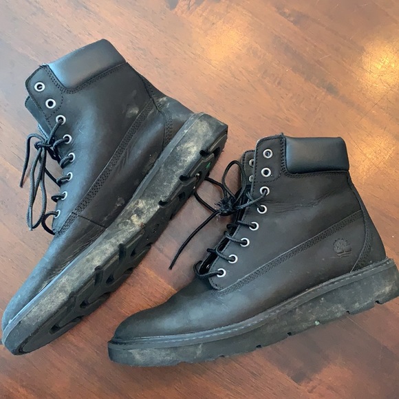 Black timberland boots - Picture 4 of 7